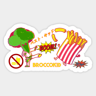 Broccokid Sticker